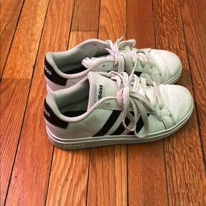 Adidas White and Black Sneakers